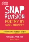 Image for National 5/Higher English Revision: Poetry by Carol Ann Duffy