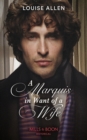 Image for A Marquis in Want of a Wife
