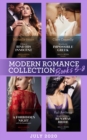 Image for Modern Romance July Books 5-8: A Baby to Bind His Innocent (The Sicilian Marriage Pact) / Hired by the Impossible Greek / A Forbidden Night With the Housekeeper / Revelations of His Runaway Bride
