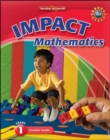 Image for Math Connects, Grade 1, IMPACT Mathematics, Teacher Edition