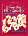 Image for Connecting Math Concepts Level F, Additional Answer Key