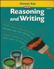 Image for Reasoning and Writing Level E, Additional Answer Key