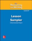 Image for Reasoning and Writing Levels A-F, Lesson Sampler