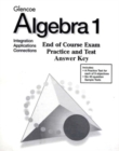 Image for Algebra 1 End-of-Course Exam Practice Answer Key