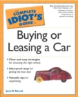 Image for The Complete Idiot&#39;s Guide to Buying or Leasing a Car