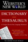 Image for Webster&#39;s new world dictionary and thesaurus