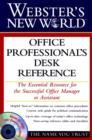 Image for Webster&#39;s New World Office Professional Desk Reference