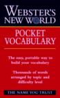 Image for Webster&#39;s New World Pocket Vocabulary