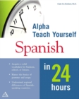 Image for Alpha Teach Yourself Spanish in 24 Hours