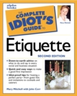 Image for The Complete Idiot&#39;s Guide to Etiquette