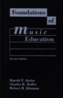 Image for Foundations of Music Education