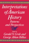 Image for Interpretations of American History, 6th ed, vol. 1