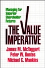 Image for Value Imperative : Managing for Superior Shareholder Returns