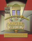 Image for Managerial accounting  : an introduction to concepts, methods and uses