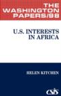 Image for United States Interest in Africa in the 80&#39;s