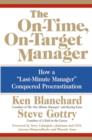 Image for The On-Time, On-Target Manager