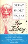 Image for Great Short Works of Leo Tolstoy