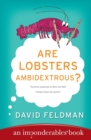 Image for Are Lobsters Ambidextrous? : An Imponderables Book