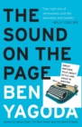 Image for The Sound on the Page