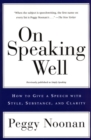 Image for On Speaking Well