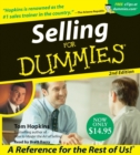 Image for Selling For Dummies CD 2nd Edition