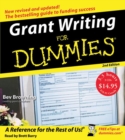 Image for Grant Writing for Dummies 2nd Ed. CD