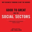 Image for Good To Great And The Social Sectors Unabr CD : A Monograph to Accompany Good to Great