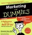 Image for Marketing for Dummies 2nd Ed. CD