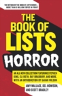 Image for The Book of Lists: Horror