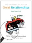 Image for 100 simple secrets of great relationships: what scientists have learned and how you can use it