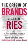 Image for The origin of brands: discover the natural laws of product innovation and business survival