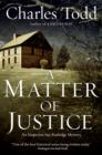 Image for Matter Of Justice, A