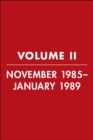Image for Reagan Diaries Volume 2: November 1985-January 1989