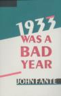 Image for 1933 Was A Bad Year