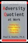 Image for The adversity quotient @ work