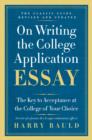 Image for On writing the college application essay