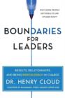 Image for Boundaries for leaders  : take charge of your business, your team, and your life