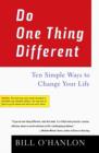Image for Do One Thing Different