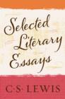 Image for Selected literary essays
