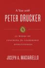 Image for A year with Peter Drucker: 52 weeks of coaching for leadership effectiveness