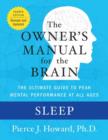 Image for Sleep: the owner&#39;s manual : excerpted from the owner&#39;s manual for the brain
