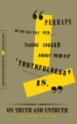 Image for On Truth and Untruth