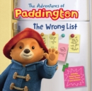 Image for The Adventures of Paddington: The Wrong List