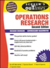 Image for Schaum&#39;s Outline of Operations Research
