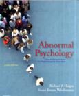Image for Abnormal Psychology: Clinical Perspectives on Psychological Disorders