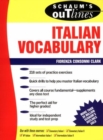 Image for Schaum&#39;s Outline of Italian Vocabulary