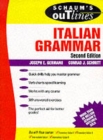 Image for Schaum&#39;s Outline of Italian Grammar