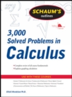 Image for SCHAUM&#39;S 3000 SOLVED PROBLEMS CALCULUS