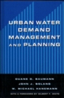 Image for Urban Water Demand Management and Planning
