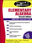 Image for Schaum&#39;s Outline of Elementary Algebra